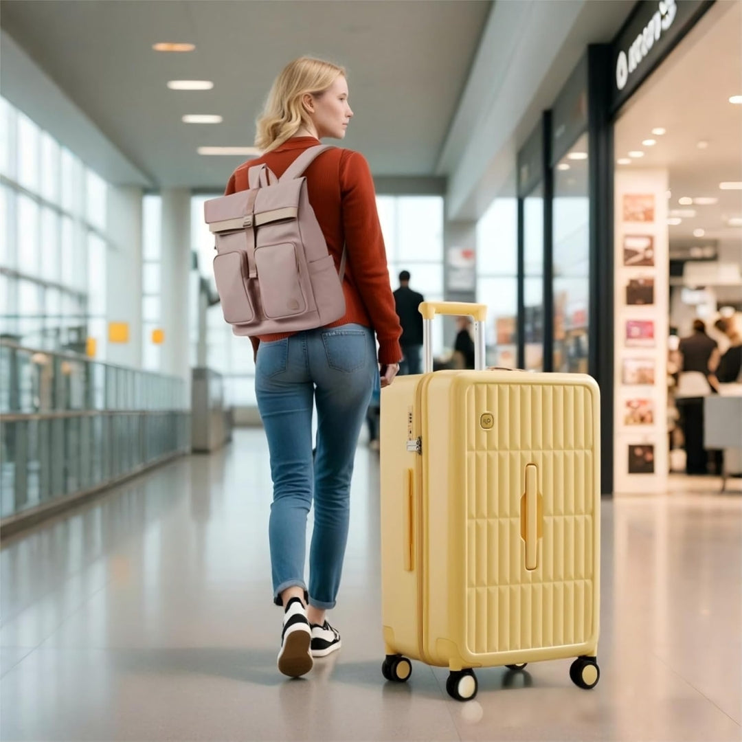 Durable 20 Lightweight Carry-On Suitcase with Hard Shell