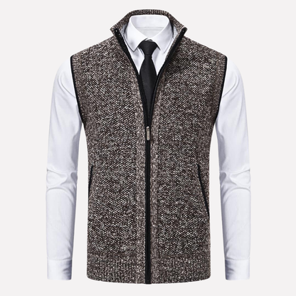 Men's Zipper Front Vest