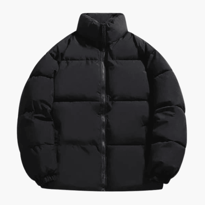 Warm Padded Men's Zip Up Parka Jacket