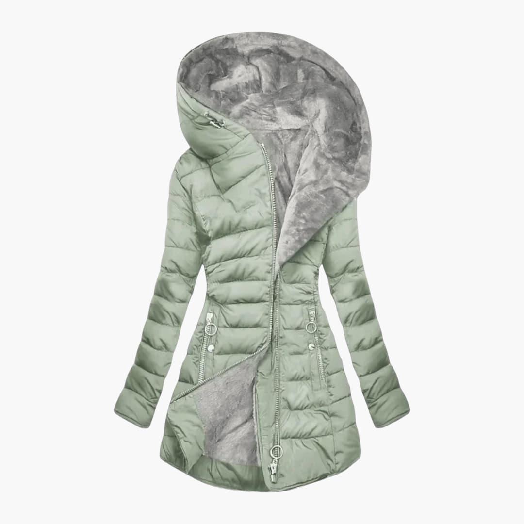Soft Women's Insulated Parka Coat - Vossary