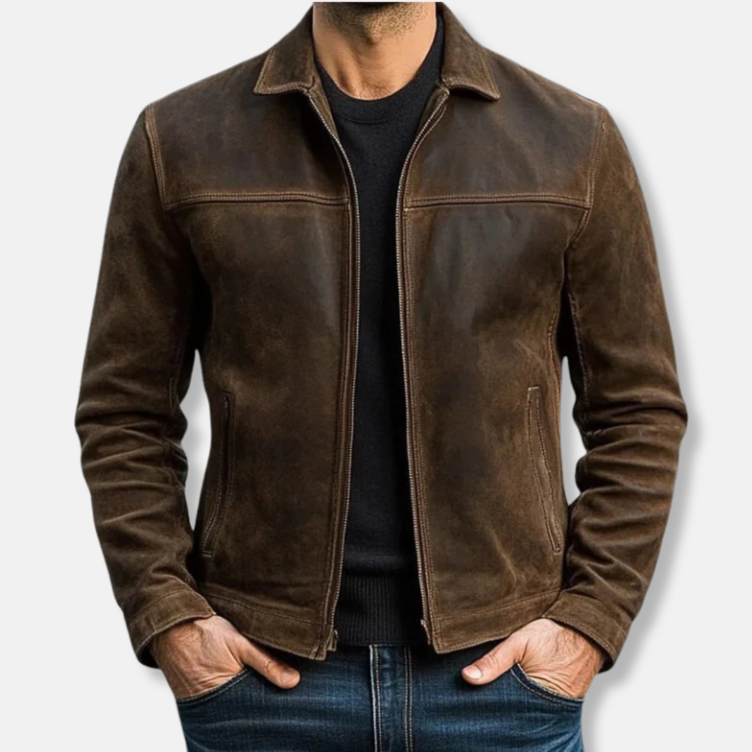 Classic Fit Mens Jacket Button Front