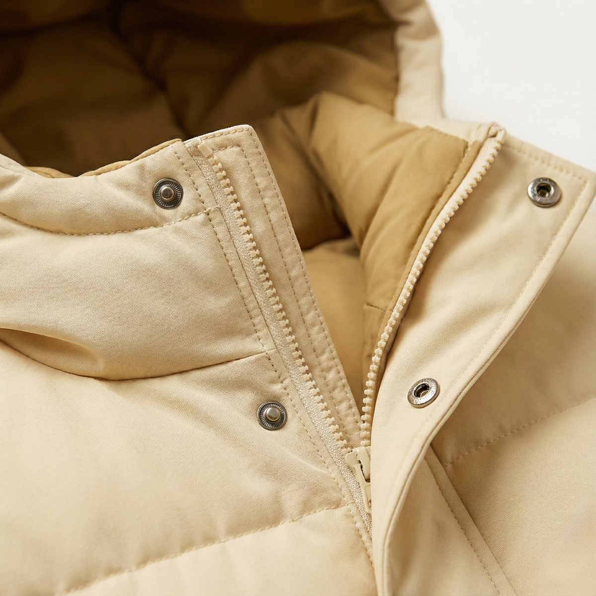 Thermal Insulated Men's Puffer Hooded Parka Jacket