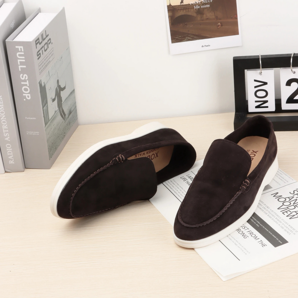 Premium Leather Slip On Shoes