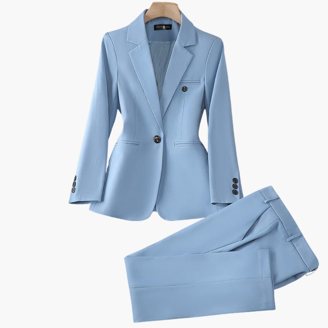 Classic 2-Piece Ladies Blazer Suit