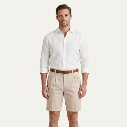 Classic Linen Shorts for Men