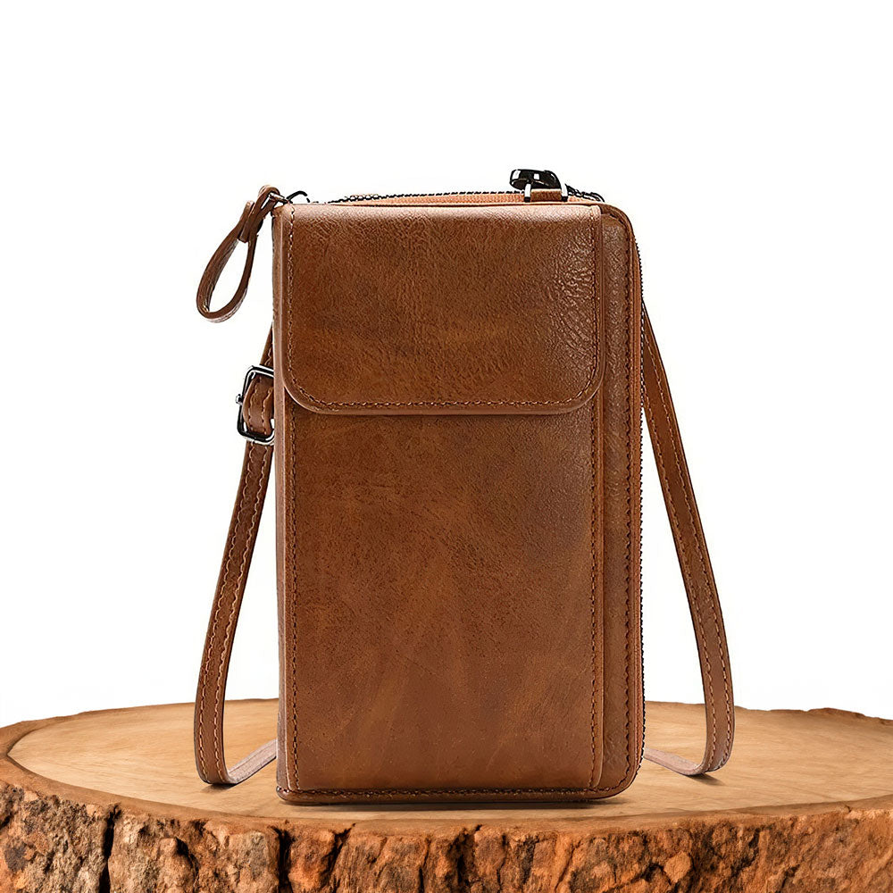 Small Crossbody Purse with Flip Closure Adjustable Strap - EasyApparels