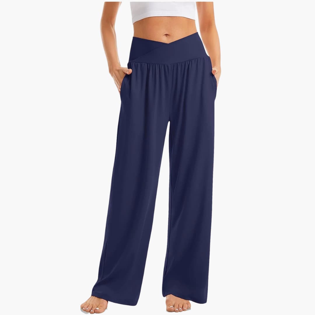Women's Comfortable Wide Leg Pants with Pockets