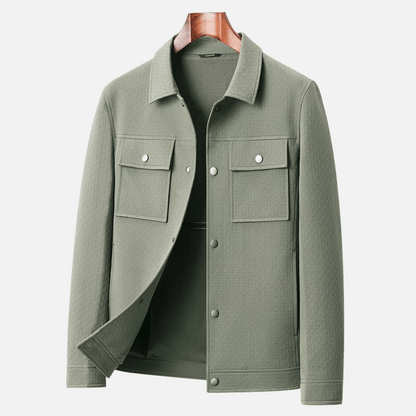 Classic Men's Thick Cable Knit Jacket - EasyApparels