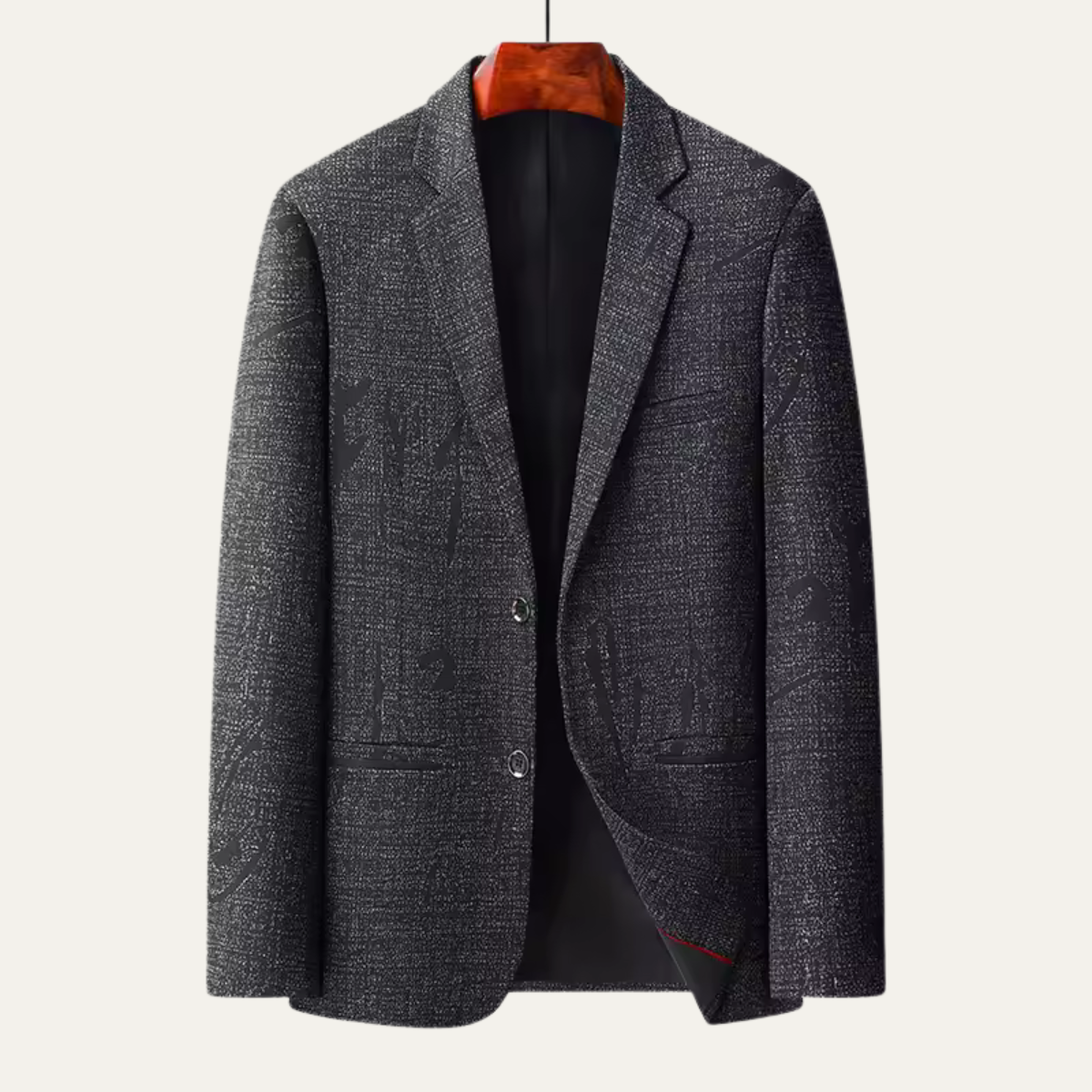 Stylish Men's Herringbone Fit Blazer Jacket - Vossary