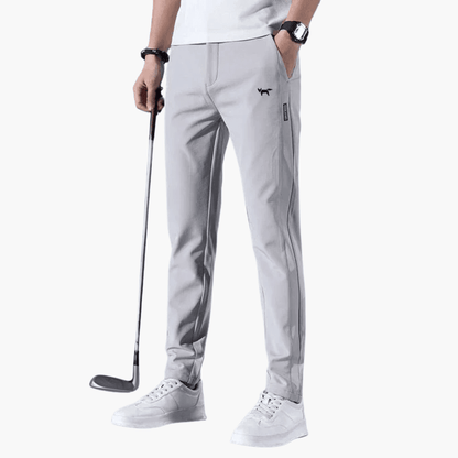 Comfortable Fit Men's Stretch Zip Pants - Vossary