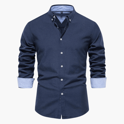 Stylish Men's Fit Casual Dress Shirt - Vossary