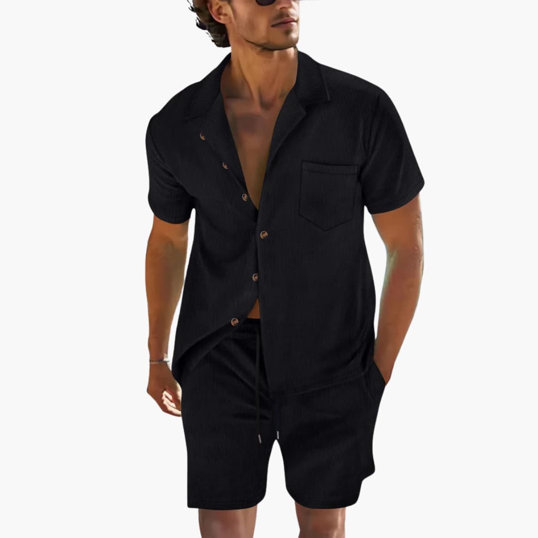 Lightweight Casual Shorts Set for Men