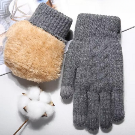 Warm Men's Insulated Touchscreen Winter Gloves - EasyApparels