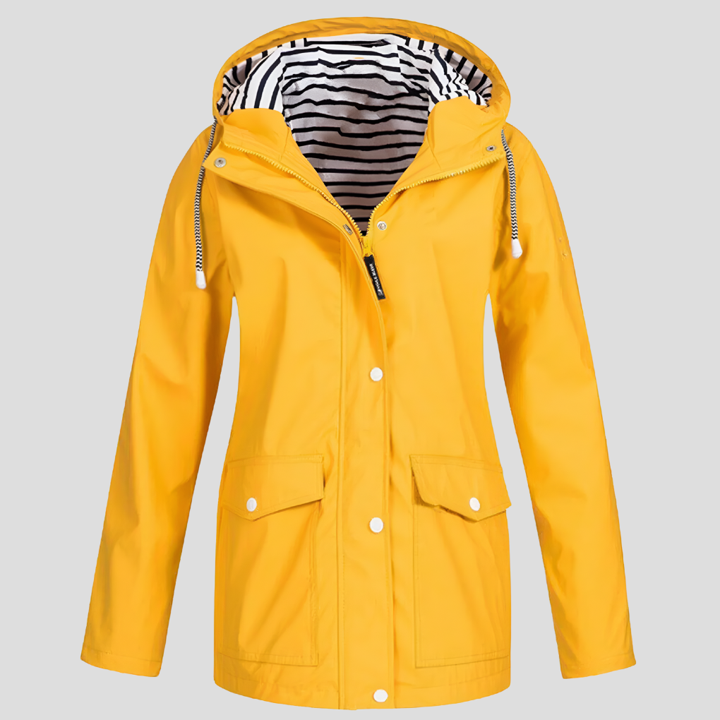 Rainproof and Breathable Ladies Coat - Vossary