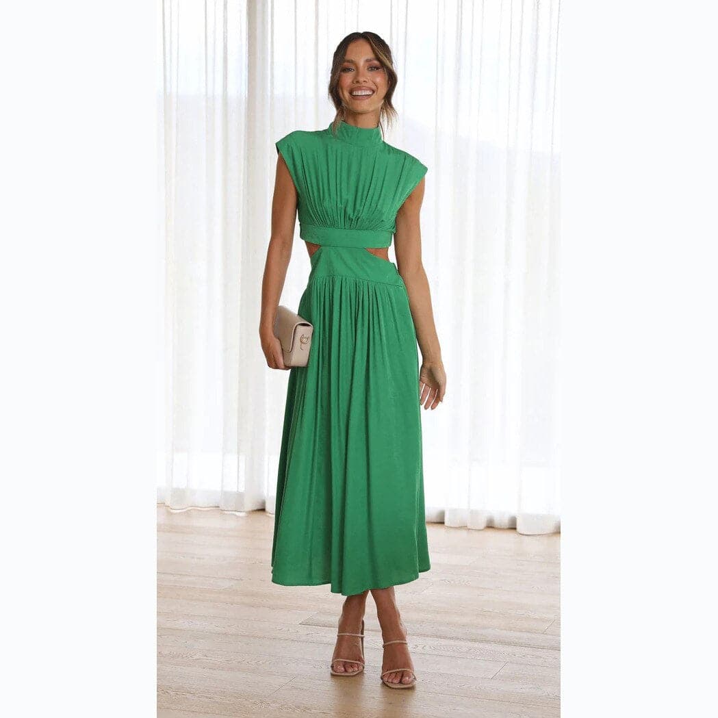 Beautiful Flowy Women's Designer Gown - EasyApparels