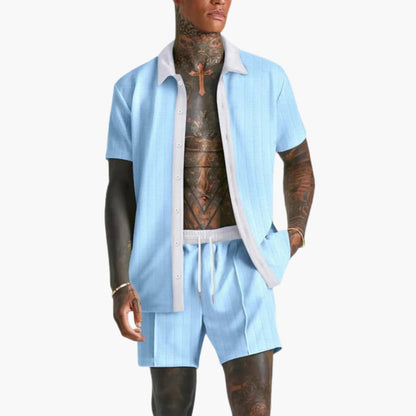 Casual Summer Shorts Set for Men