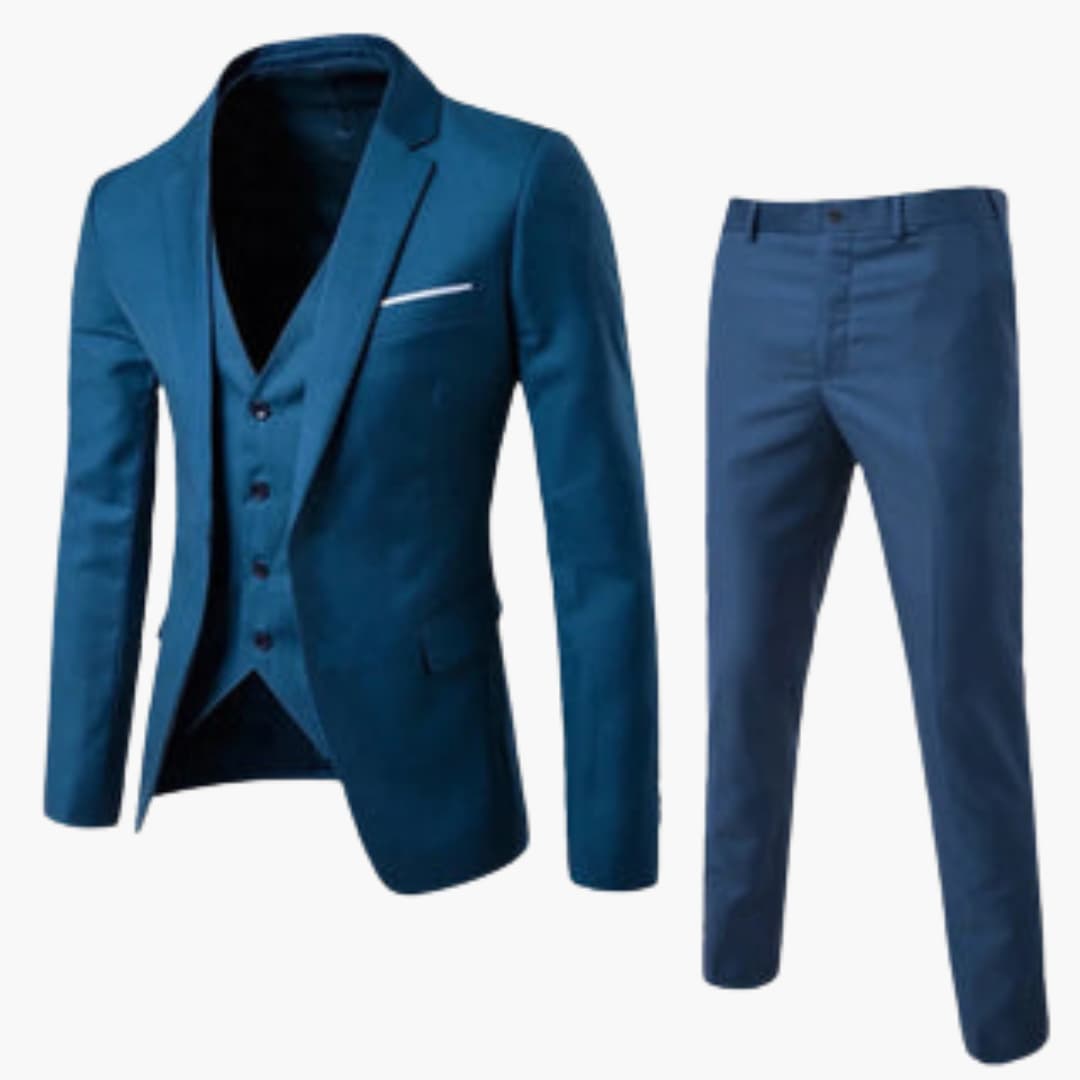Classic Mens 3 Piece Suit Jacket Set
