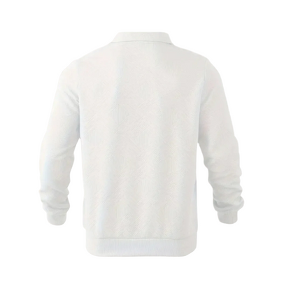 Warm Quarter Zip Knit Sweater for Men
