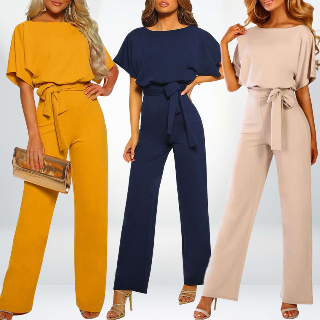 Chic Flowy Women's Jumpsuit - Vossary