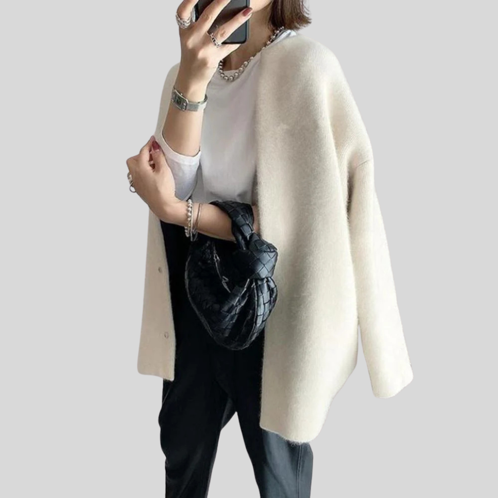Soft Knit Cardigan – Classic Cozy Sweater