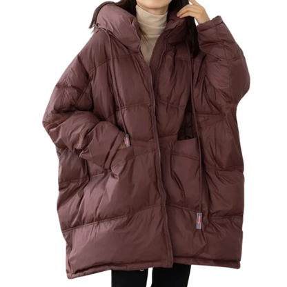 Relaxed Fit Padded Ladies Jacket - EasyApparels