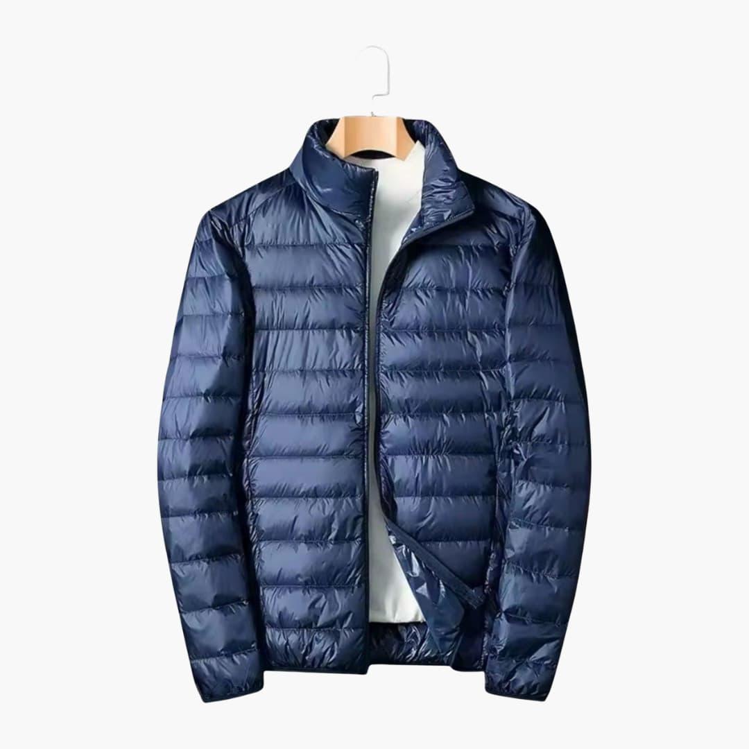 Waterproof Padded Men's Zip Up Coat