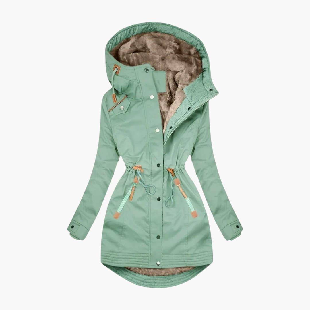 Warm Waterproof Women's Winter Parka Coat - Vossary