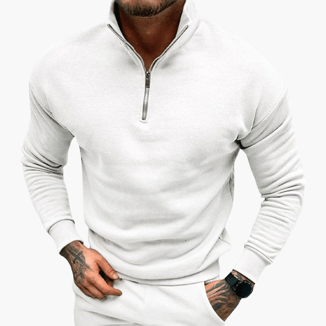 Soft Mens Fleece Zip Up Jacket - Vossary