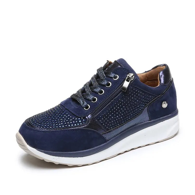 Glittery Women's Platform Sneaker Shoes
