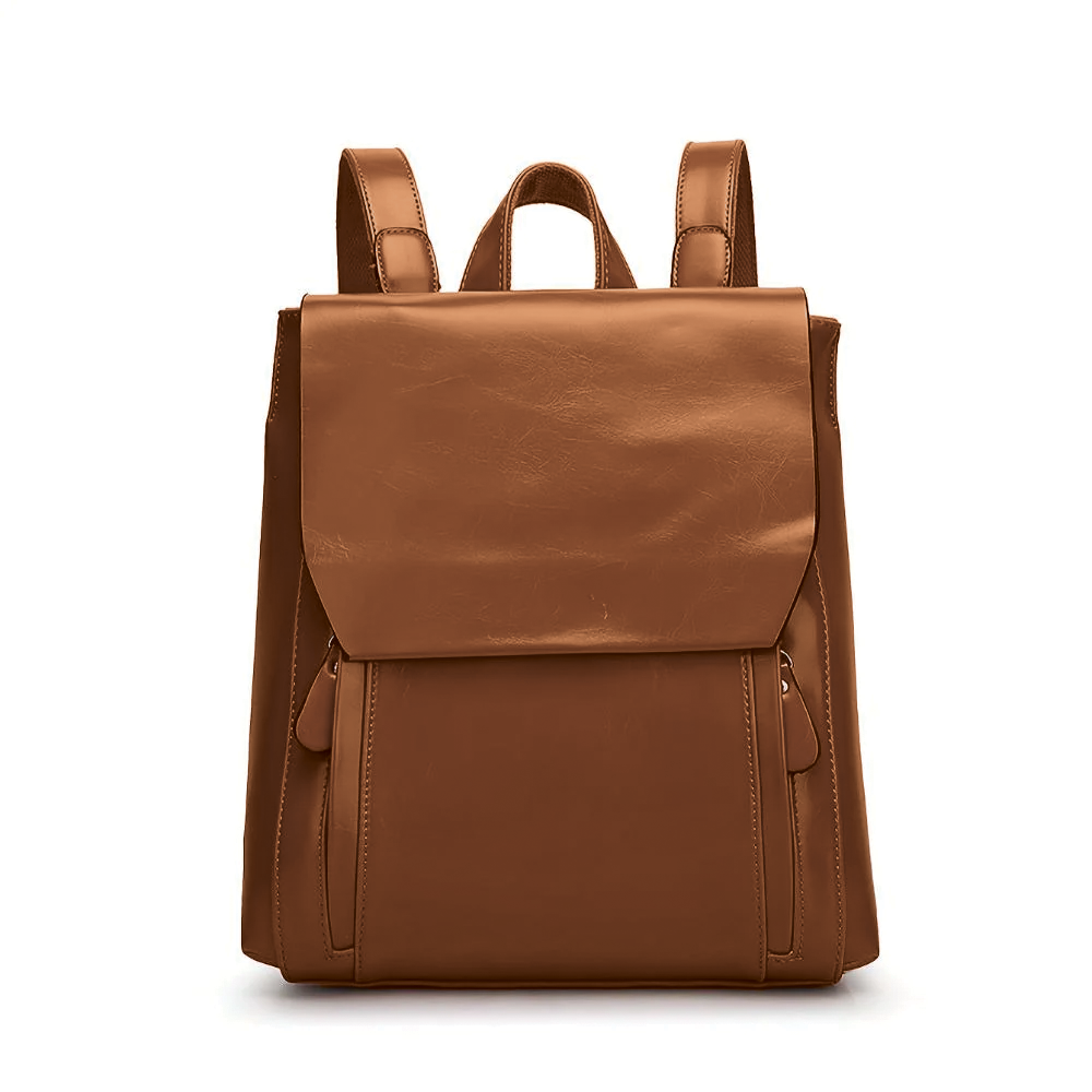 Eco Friendly Faux Leather School Backpack