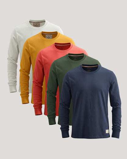 Classic Cotton Full Sleeve T Shirt - EasyApparels