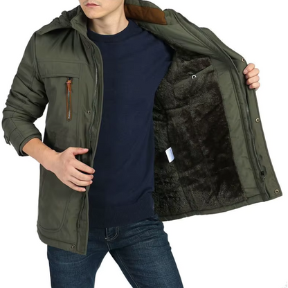 Warm Waterproof Parka Coat for Men