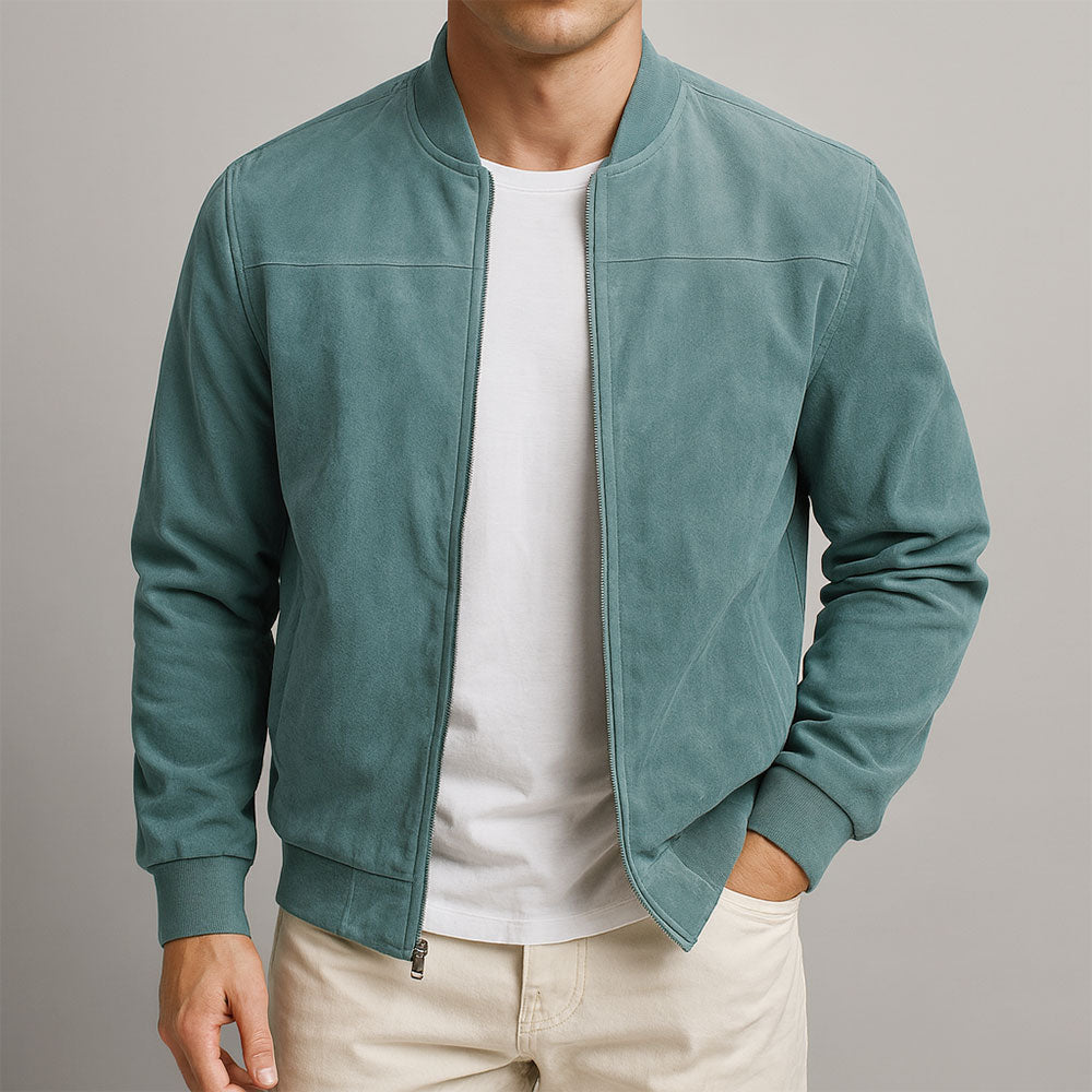 Slim Fit Water Repellent Zip Jacket