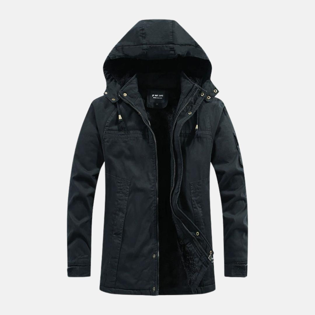 Comfortable Cotton Hooded Jacket for Men - EasyApparels