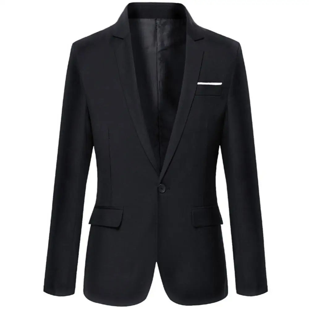 Classic Tailored Men's Office Jacket