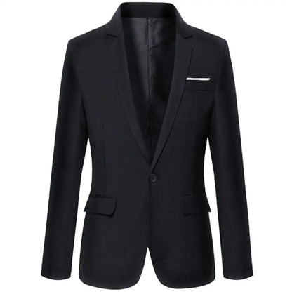 Classic Tailored Men's Office Jacket