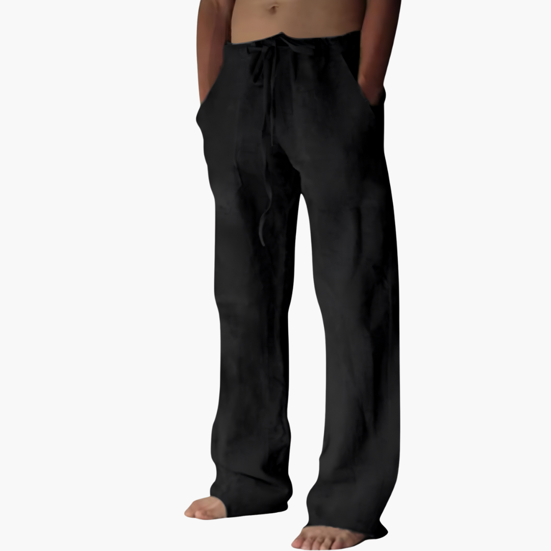 Lightweight Summer Drawstring Pants for Men - Vossary