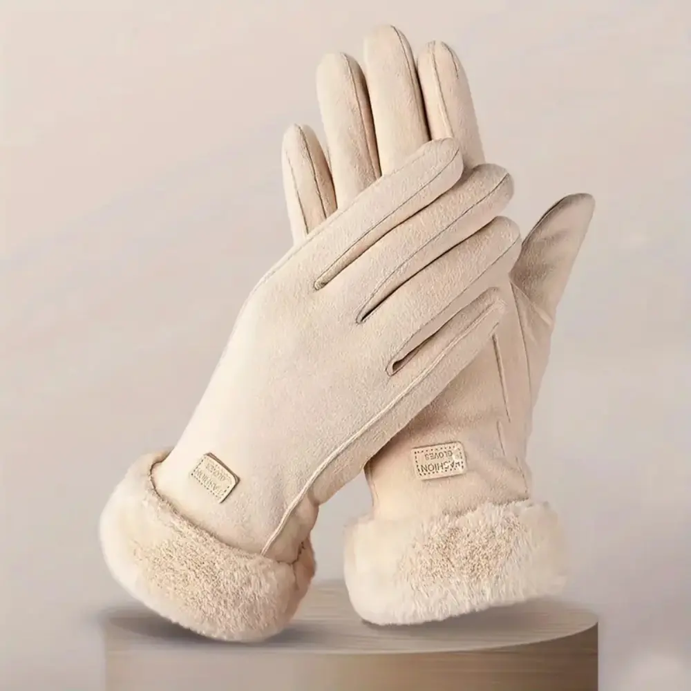 Warm Fleece Waterproof Gloves - EasyApparels