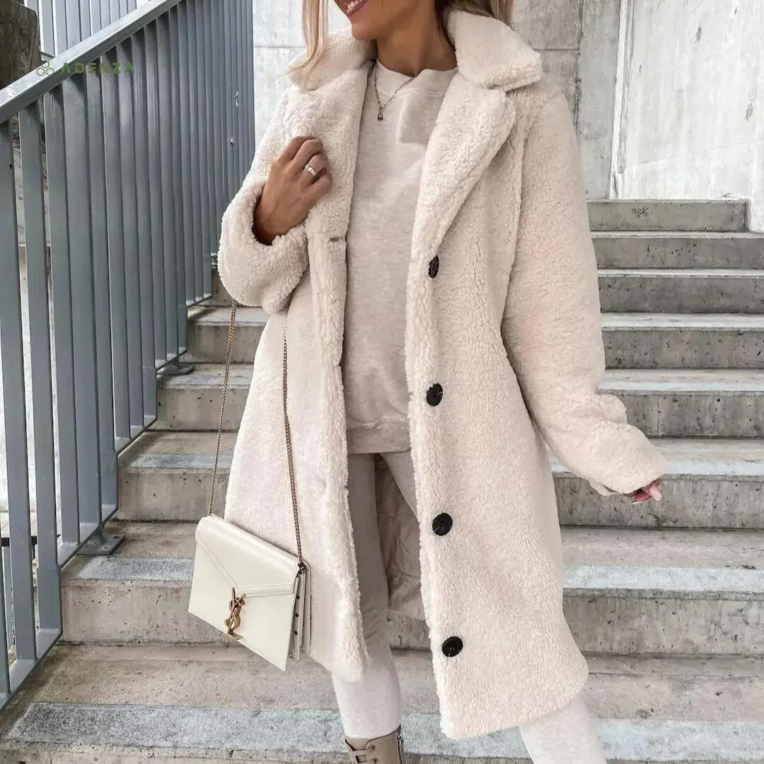 Cozy Women's Oversized Teddy Jacket