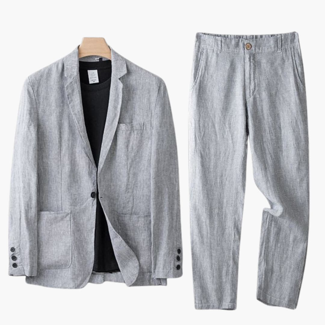 Classic 2 Piece Suit Set for Men