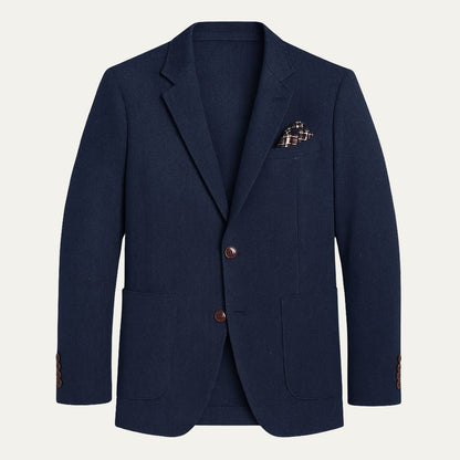 Classic Men's Tweed Blazer Jacket - Vossary