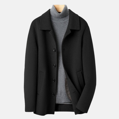 Comfortable Classic Mens Car Coat - EasyApparels