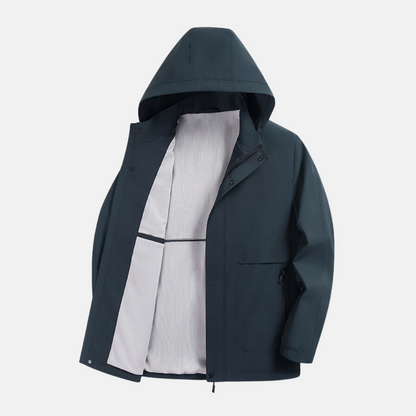 Classic Fit Zip Up Hoodie Jacket - EasyApparels
