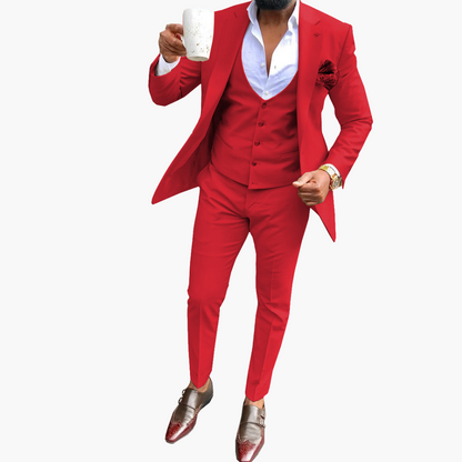 Classic 3 Piece Slim Fit Suit Set