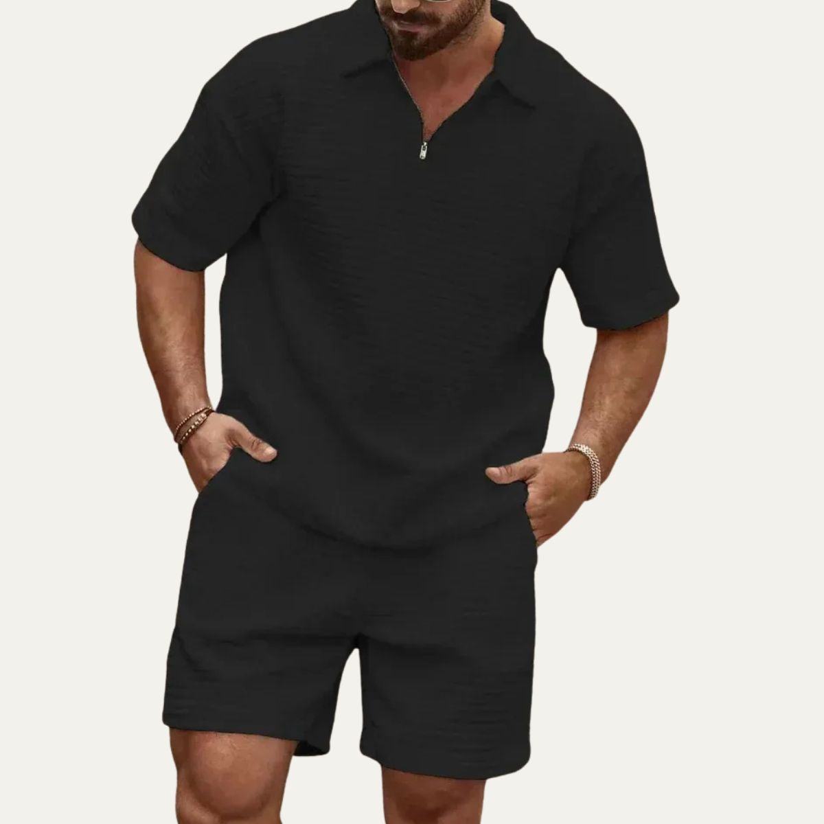 Breathable Cotton Summer Clothing Set