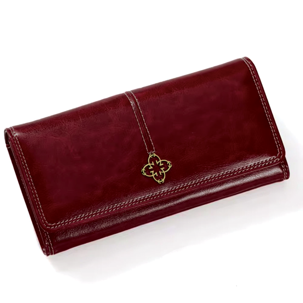 Classic Genuine Leather Fold Wallet - Vossary
