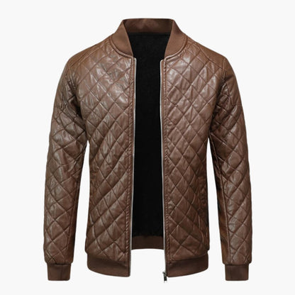 Timeless Leather Mens Coat