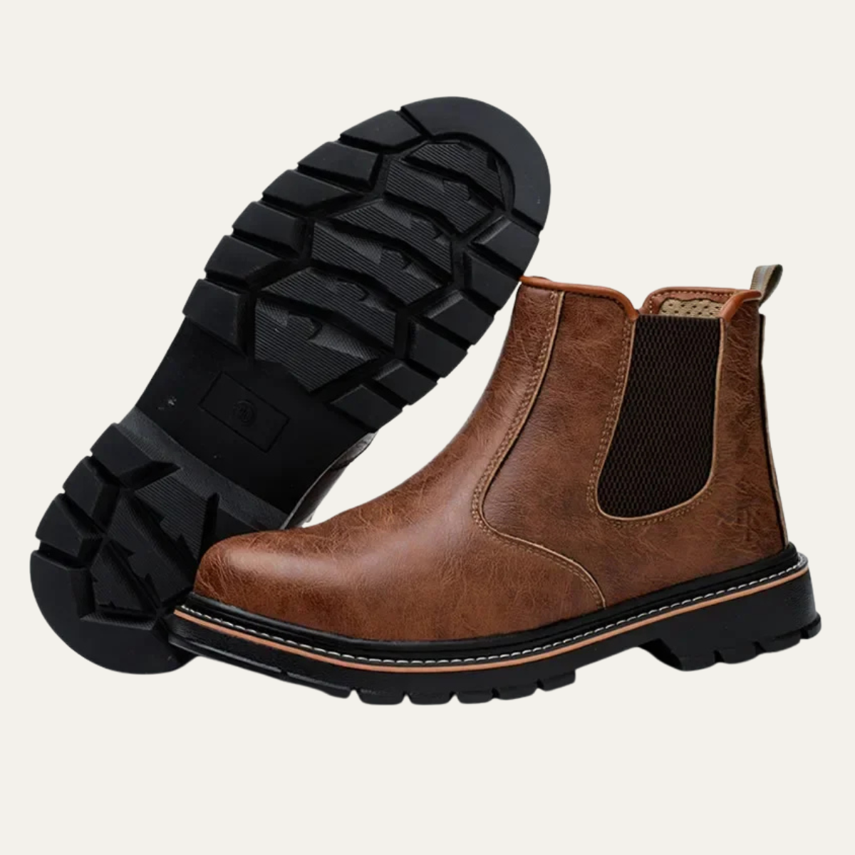 Men's Insulated Waterproof Steel Toe Work Boots
