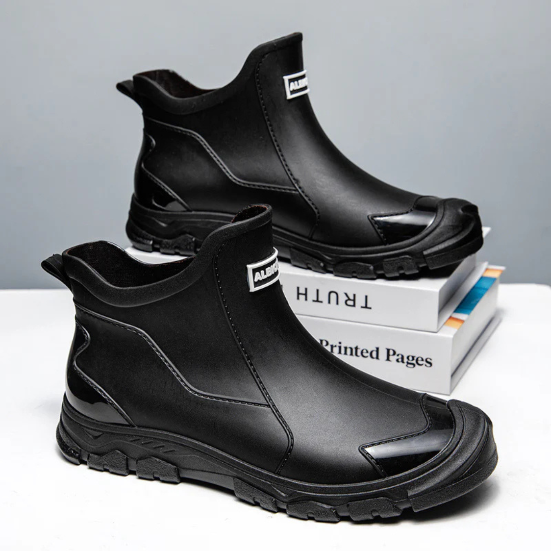 Waterproof Ankle Boots for Men with Grip Sole - EasyApparels