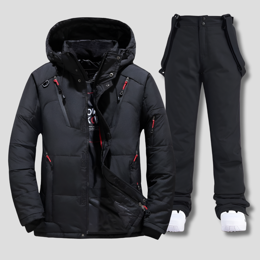 Waterproof Men's Snow Jacket Set - Vossary